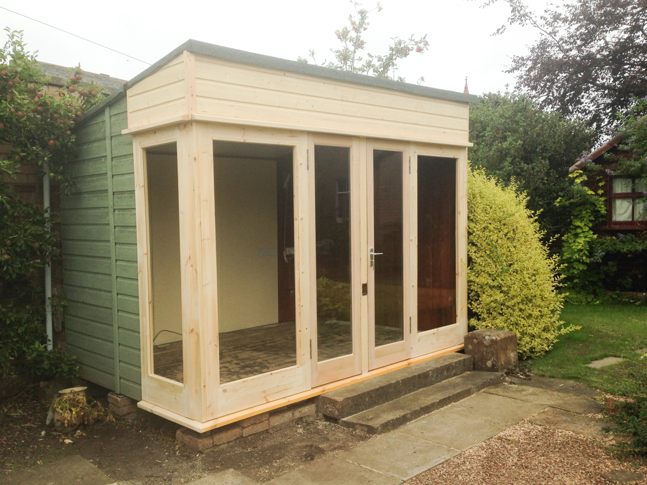 Summerhouse replacement windows and doors Bryan Wilkie Joinery
