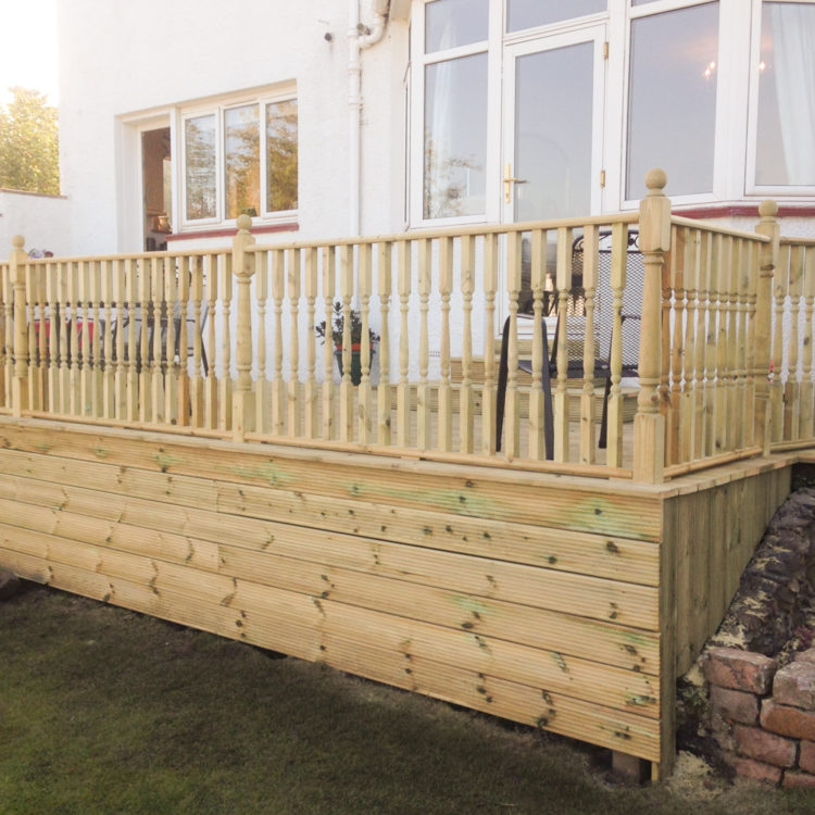 Raised Garden Decking