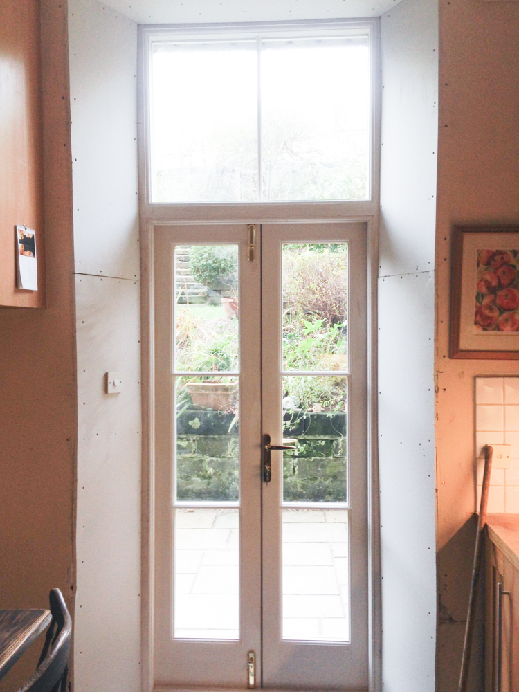 Replacement glass door Bryan Wilkie Joinery