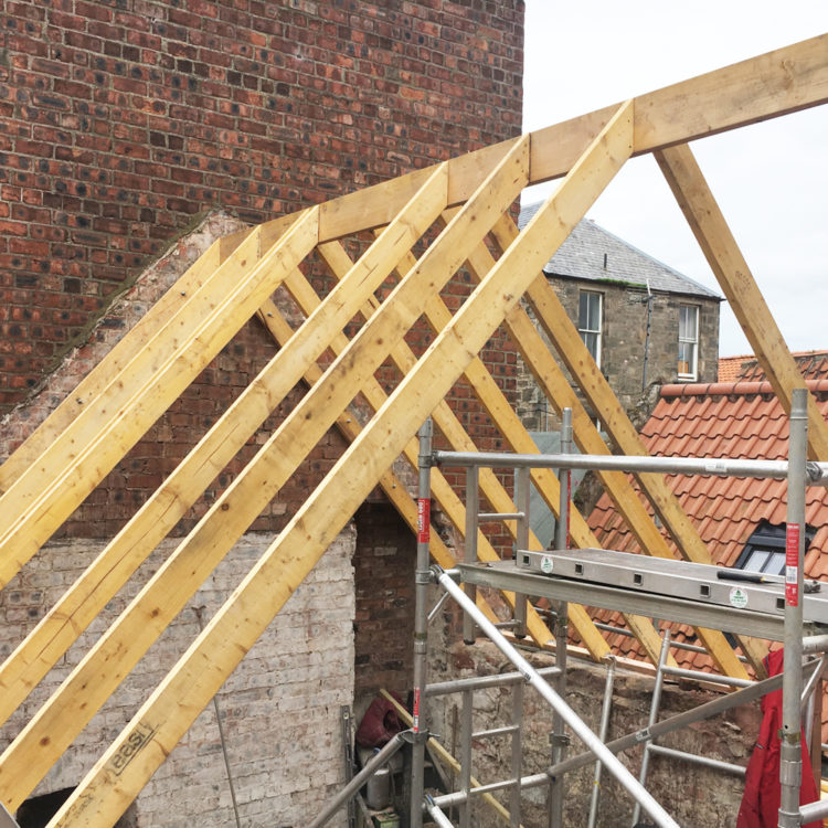 Roofing beams